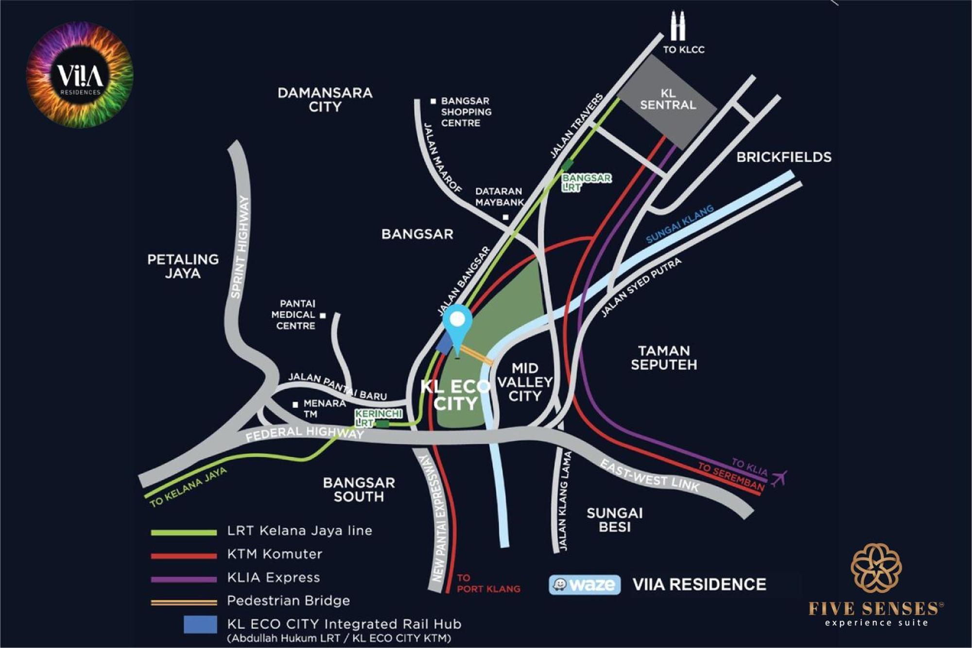 Viia Residence, Mid Valley Kl Κουάλα Λουμπούρ Εξωτερικό φωτογραφία